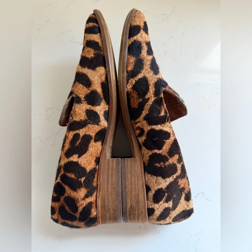 Madewell chetah‎ print flats size 7.5